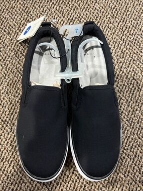 a new day Black Slip-On Loafers
